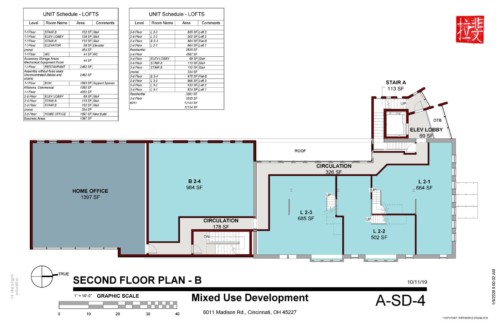 Second Floor Layout; Lofts Option